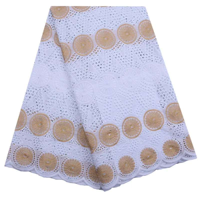 Красная хлопковая кружевная ткань французское кружево с каменной вышивкой