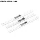 Ремешок керамический для наручных часов, модный белый однотонный браслет со стальной пряжкой, 14 мм 16 мм 18 мм