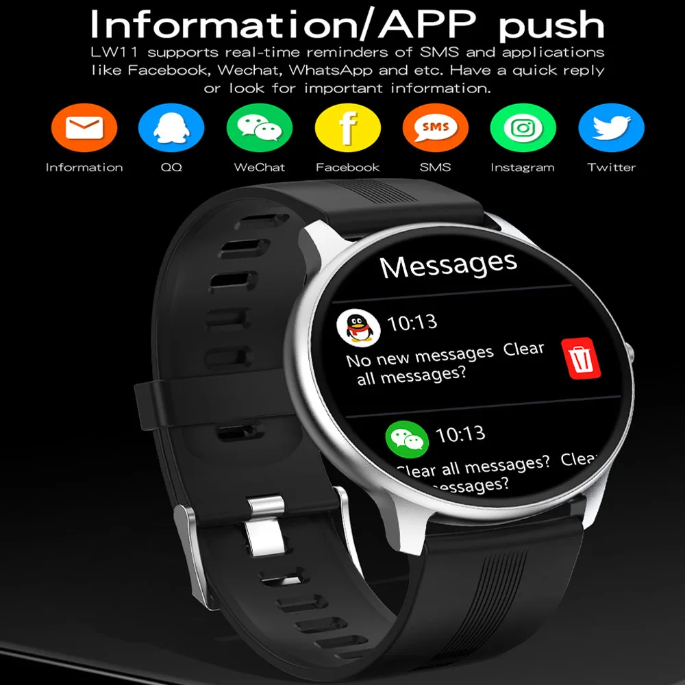 KAIMORUI Smart Watch Men 1.28 &quotFull Circle Screen IP68 Custom Dial Фитнес-часы Монитор сердечного ритма