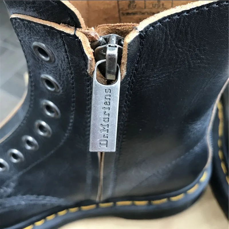 

2020 New England wind Martin boots female autumn ins joker thick leather boots boots in winter