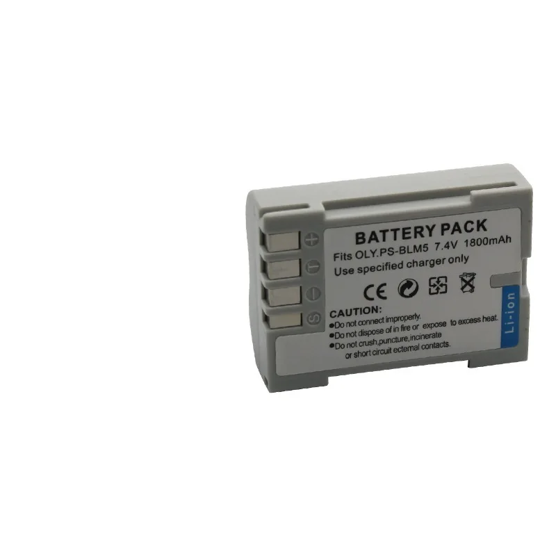 

Zuidid подходит для Olympus E-3 E510 E500 E30 E520 E-5 BLM- 5 battery