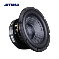 aiyima 1pcs 400w 8 inch subwoofer speaker audio altavoz diy karaoke home theatre system loudspeaker 4 8 ohm power sound speaker