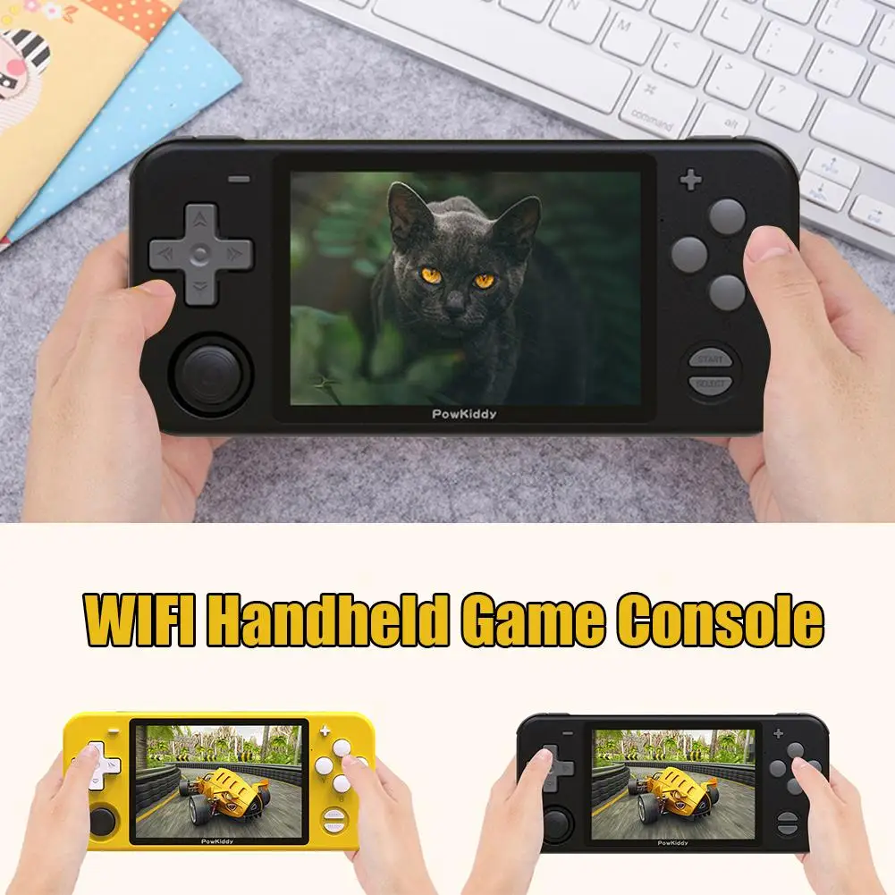

Handheld Game Console WIFI/Bluetooth Hand-held High-capacity Gaming Controller High Quality 3.5-inch RGB10 Game Console Hot Sale