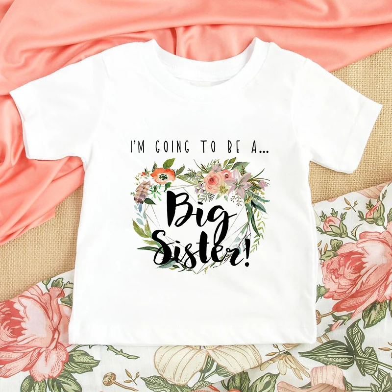 Camiseta de I'm Being Promoted To Big Sister para ni&ntilde;os, camisa para ni&ntilde;os peque&ntilde;os, Top 2022, anuncio de beb&eacute;, ropa para ni&ntilde;os-1