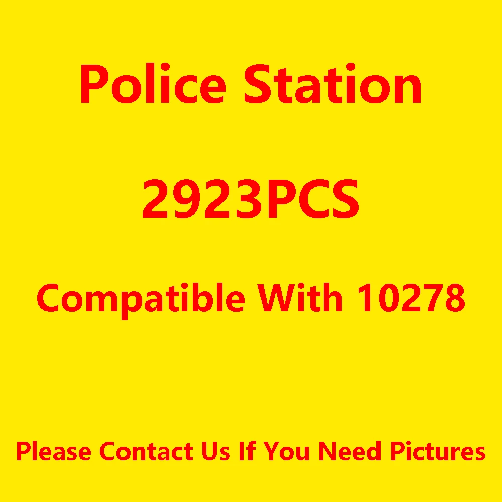 

В наличии City 10278 2923 шт. полицейский участок модель строительные блоки в виде улиц кирпича Обучающие игрушки "Сделай своими руками" для детей ...