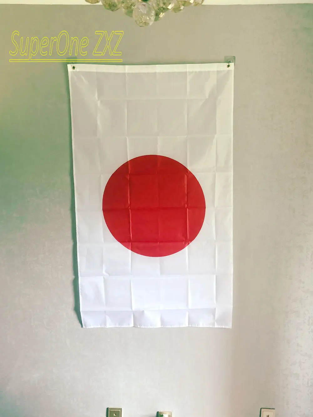 ZXZ Бесплатная доставка 90*150см JP JPN японский флаг баннер Высокое качество полиэстер на открытом воздухе и в помещении декорации.