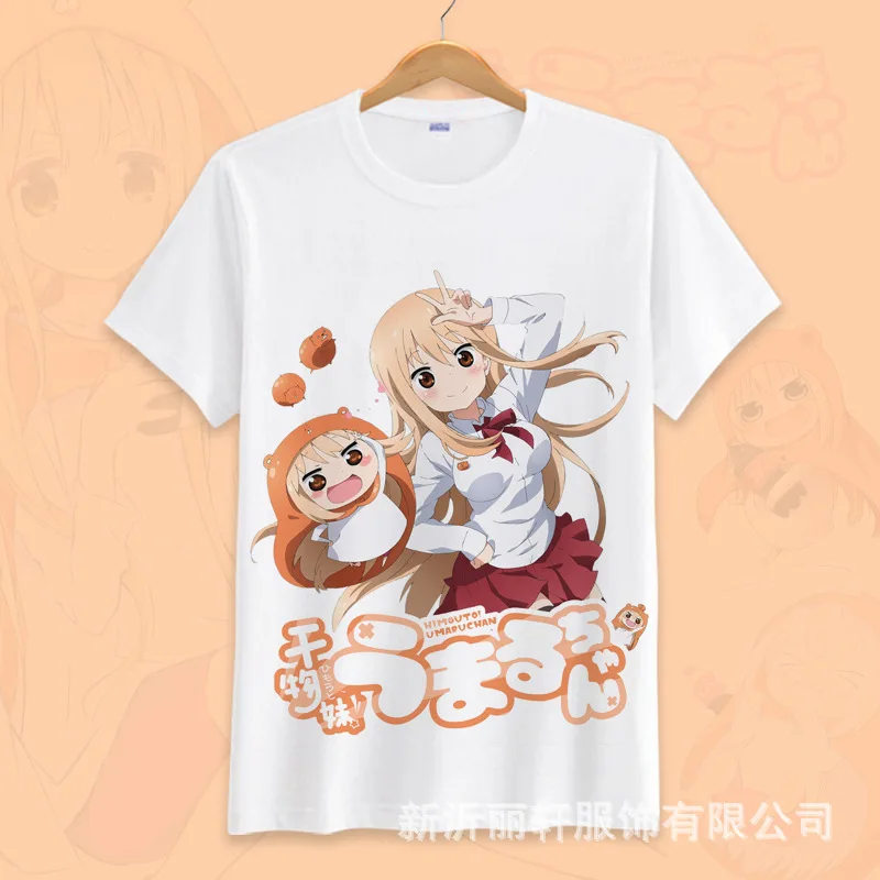 Anime Himouto! Umaru-chan Cosplay T Shirt Cartoon Doma Umaru 3D Printed Summer T-Shirt Women/Men Fashion Graphic Top Tee tshirt |