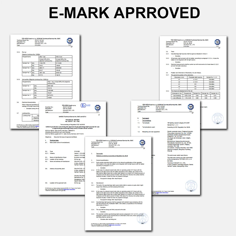 Комплект ксеноновых ламп для автомобильных фар полностью стальной балласт D1S D2S