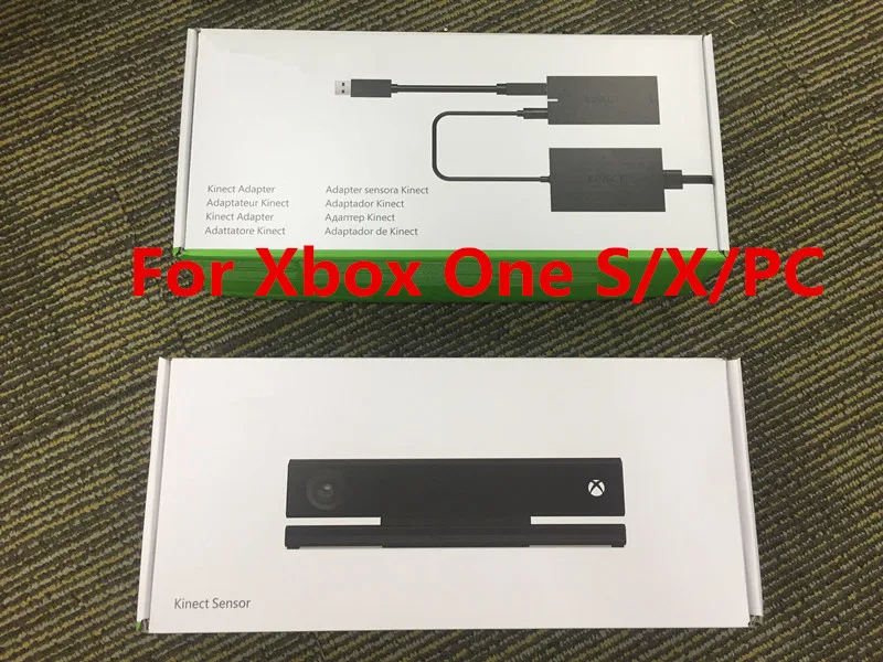 1 комплект оригинальный новый для Xbox One kinect сенсор 2 0 версия + адаптер Kinect S Windows