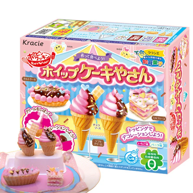 Cookin japon&eacute;s Popin Pizza Kracie hamburguesa cocina Cookin feliz japon&eacute;s DIY hecho a mano juguete regalo de Navidad-2