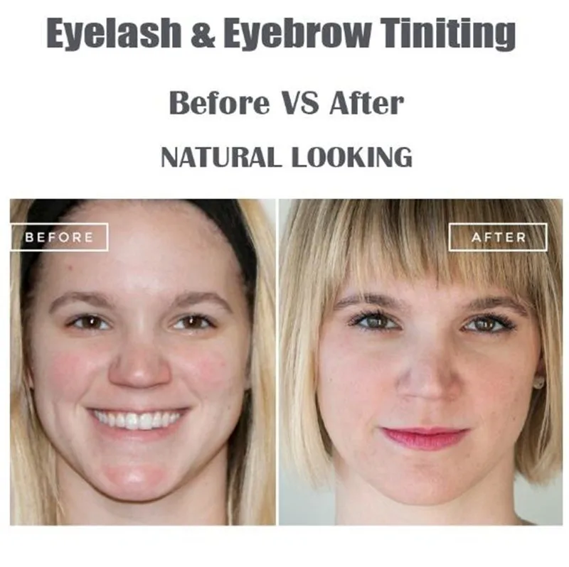 Водостойкий гель для окрашивания ресниц и бровей стойкая профессиональная Тушь