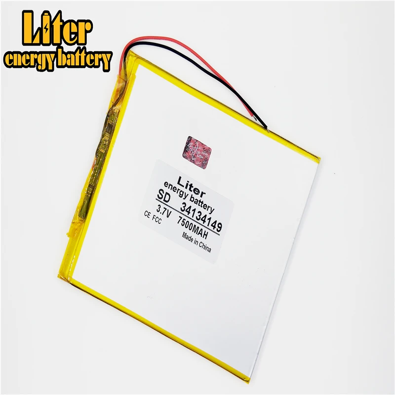 34134149 35135150 3 7 V 7500MAH полимерный литий-ионный литий-ионная аккумуляторная батарея