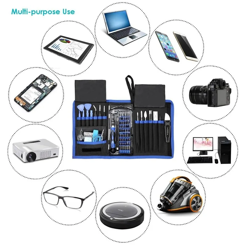 

Металлическая лопатка 80 шт. многофункциональный Набор отверток ручной инструмент для бытового ежедневного ремонта компьютера