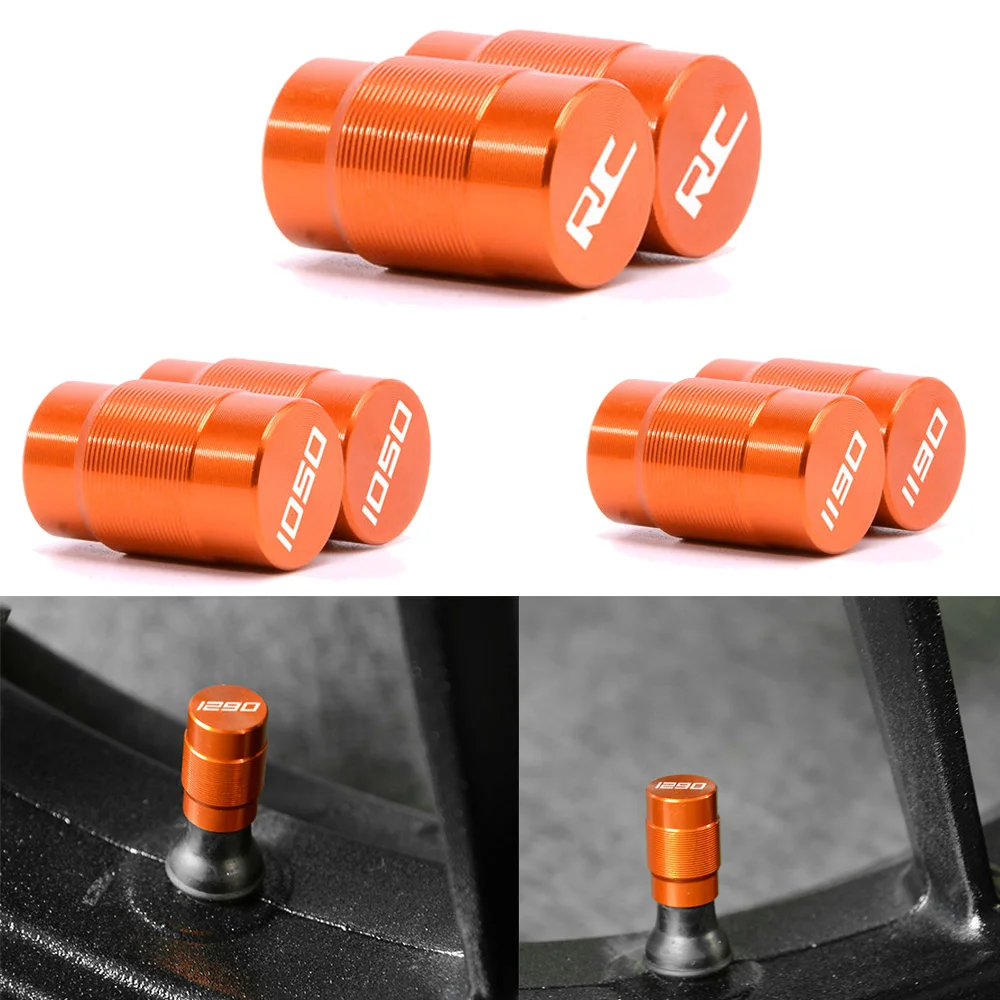 Оранжевые колпачки клапанов колеса для KTM DUKE 125 200 250 390 690 790 990 RC Adventure 1050 1090 1190