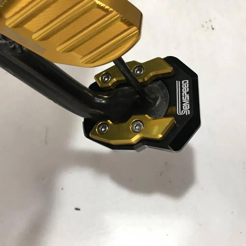 SEMSPEED Мотоцикл с ЧПУ для Yamaha XMAX300 400 250 125 2017-2019 2020 подножка боковая подставка