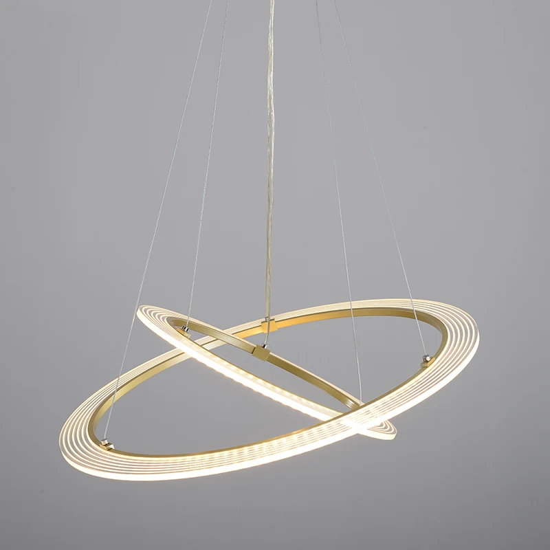 LICAN Новое поступление Золотые круглые подвесные светильники для дома lampara colgante