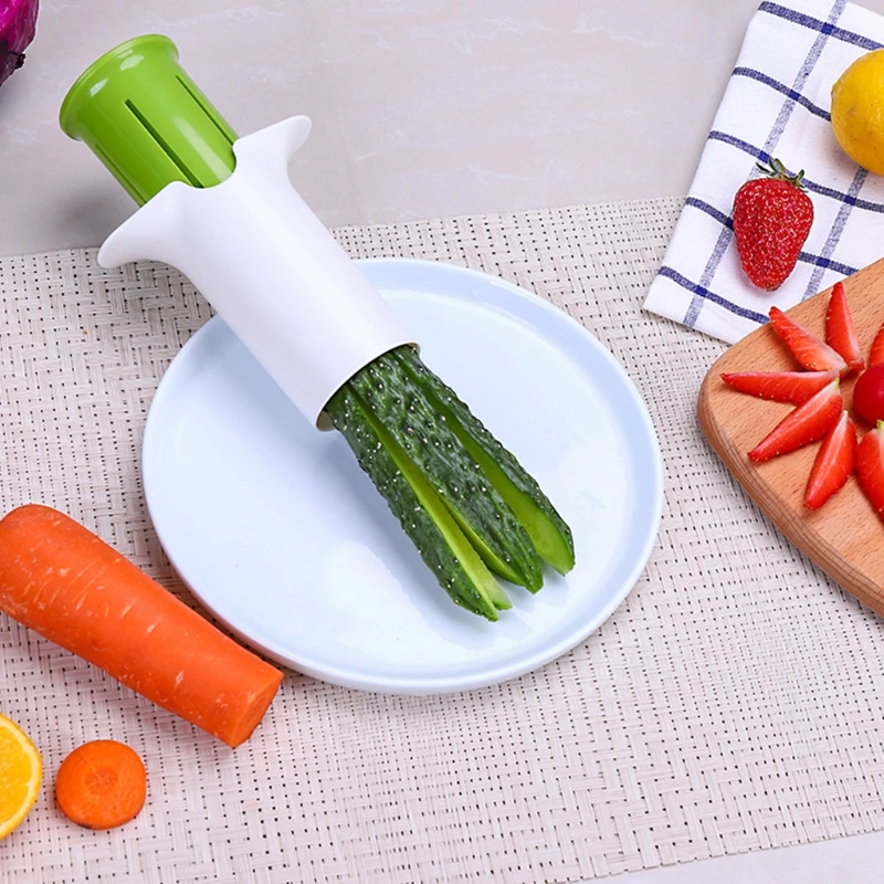 

Cucumber Slicer, Strawberry Slicer, Grape Slicer, Carrot Cutter, Potato Cutter,