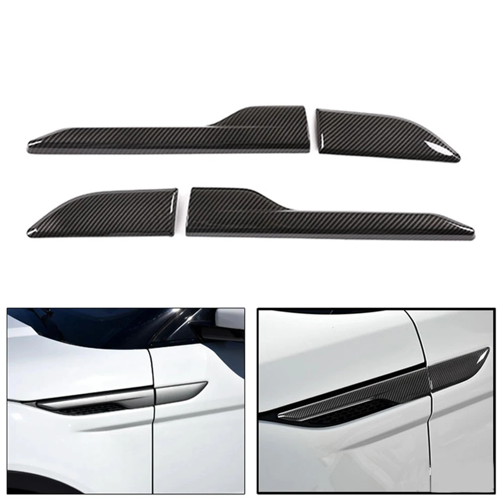 

Carbon Fiber Side Air Vent Outlet Cover Decoration Sticker For Land Rover Range Rover Evoque 2012 2013 2014 2015 2016 2017 2018