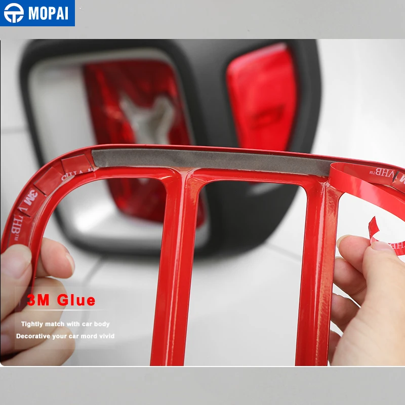Металлическая накладка на заднюю фару автомобиля MOPAI декоративная наклейка для