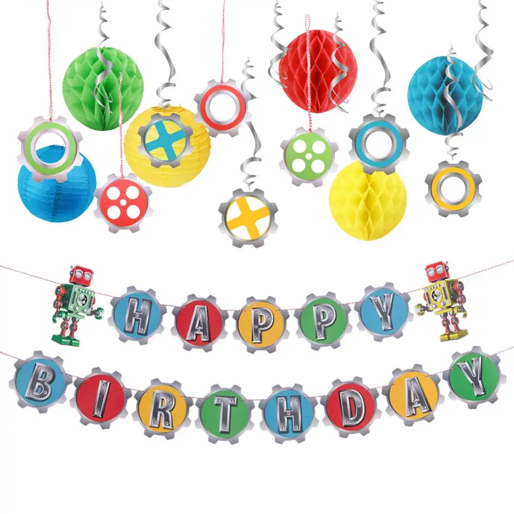 Украшение на день рождения баннеры для завитки из фольги украшения товары