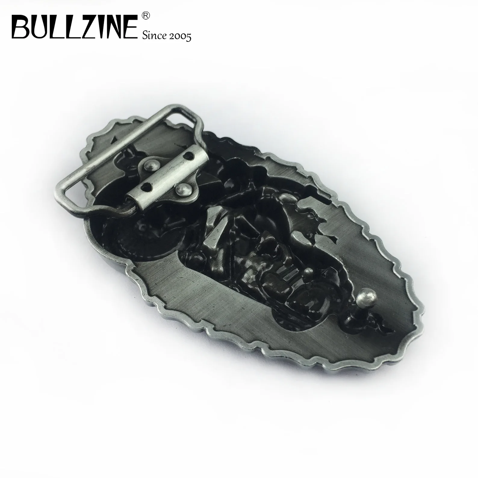 Bullzine оптовая продажа Ретро цинковый сплав мотор пряжка на ремешке ковбойские