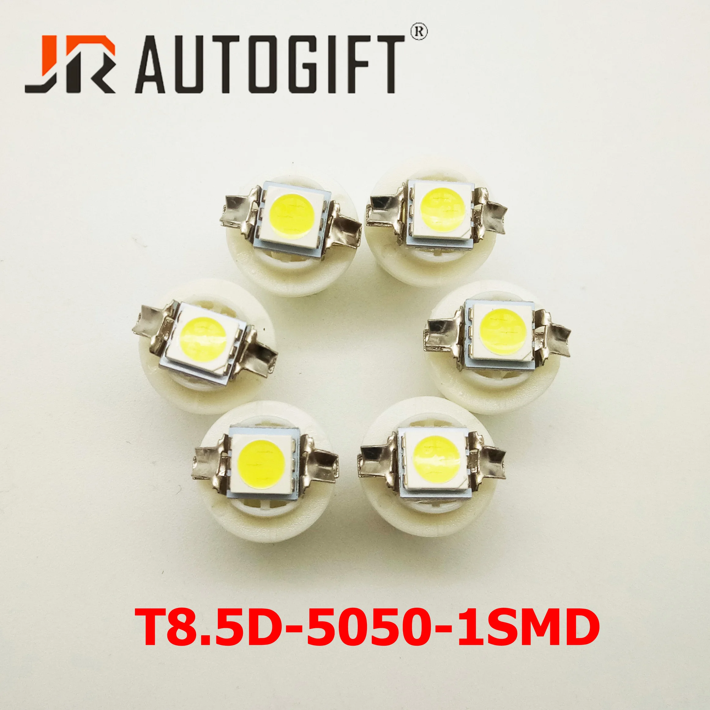 100x T5 B8.5D 8.5D B8.5 1 LED 5050 8.3D T8.3D 24V/12V красный/синий/зеленый/желтый автомобильный индикатор панели приборов лампочка автоинструменты светятся.