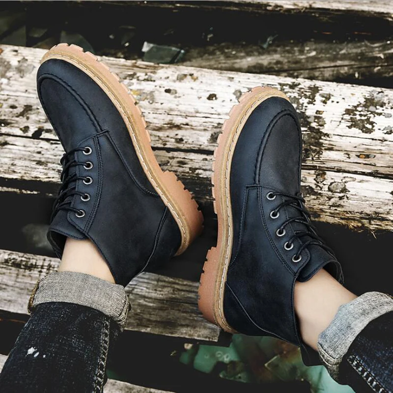 Мужская обувь прошитая нить ботинки челси для мужчин Повседневная хлопковая