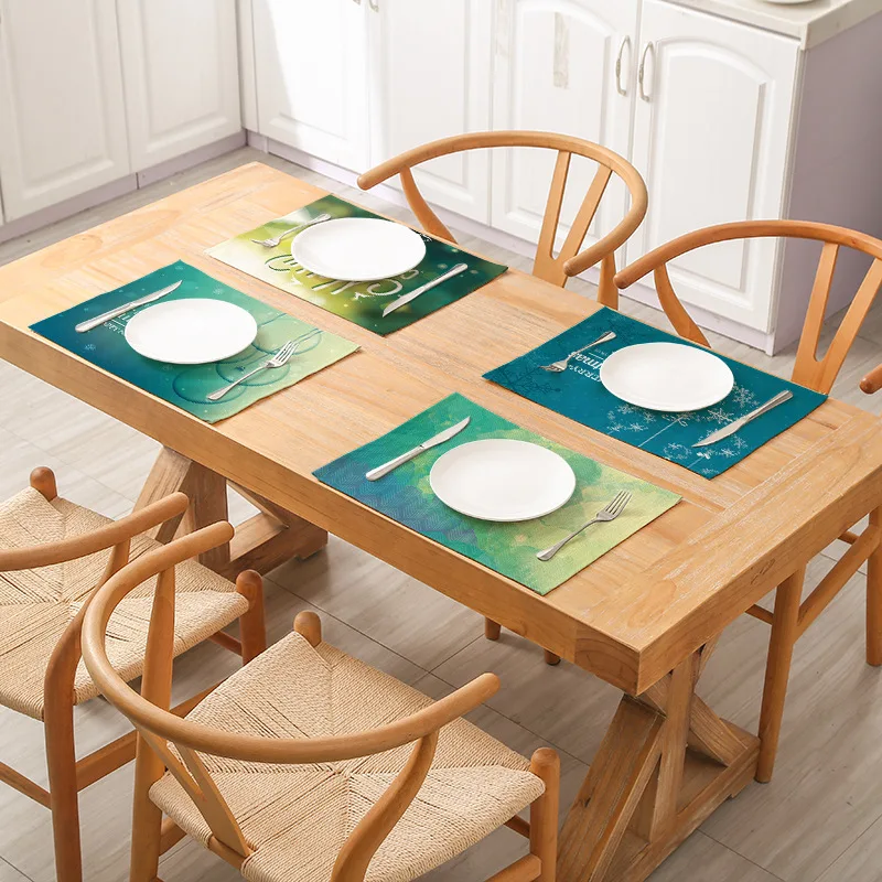 Коврики для кухонного стола коврики столового Нескользящие тарелок