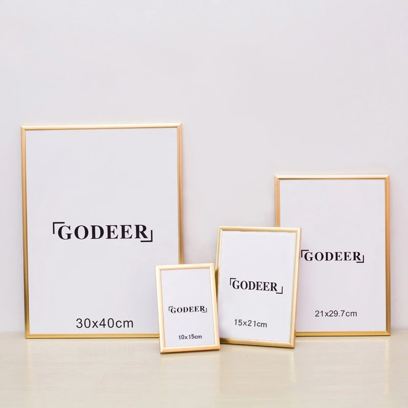 Металлическая настенная фоторамка в скандинавском стиле рамка для постеров