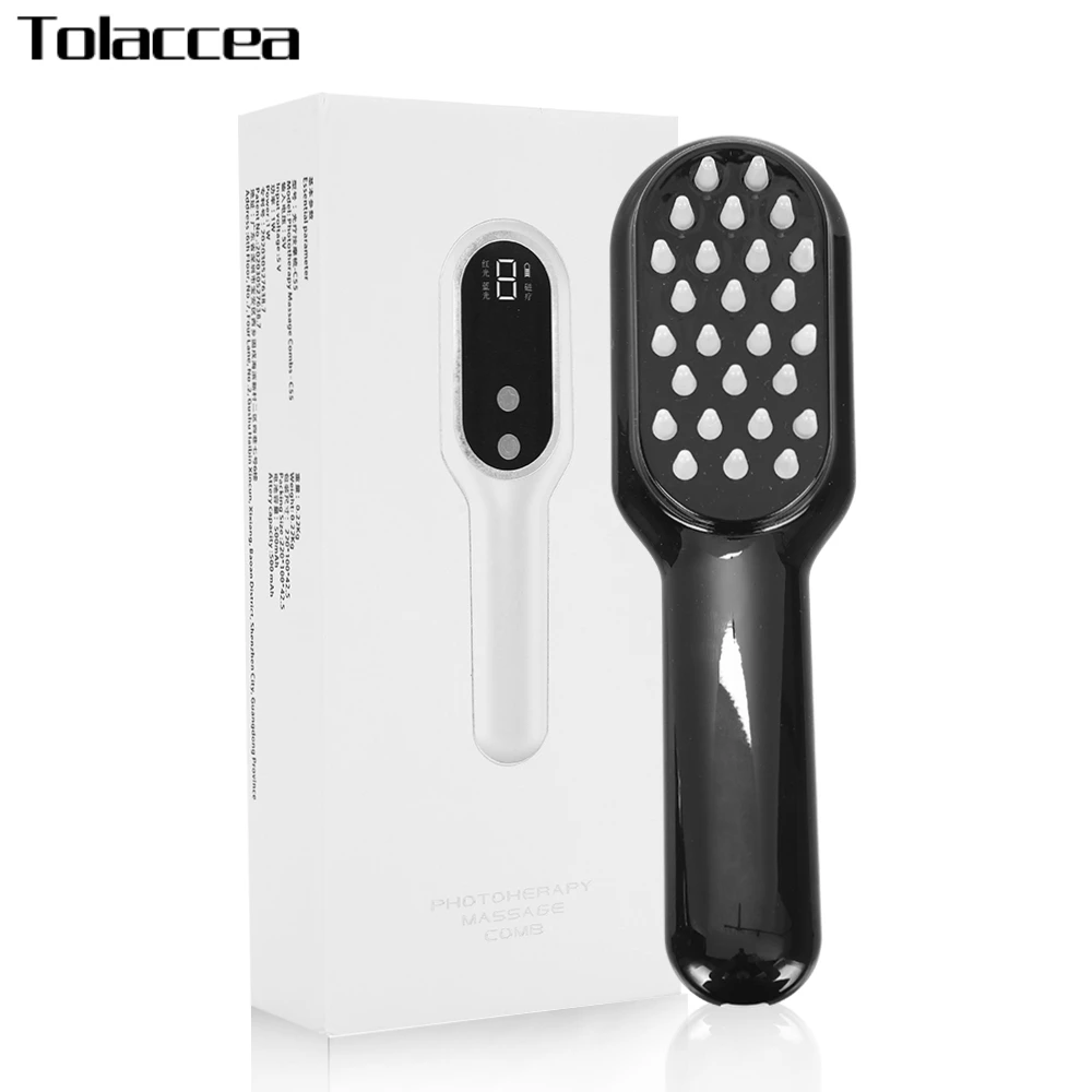 NewHair Расческа для роста волос инфракрасный лазерный Уход за волосами Стиль ухода
