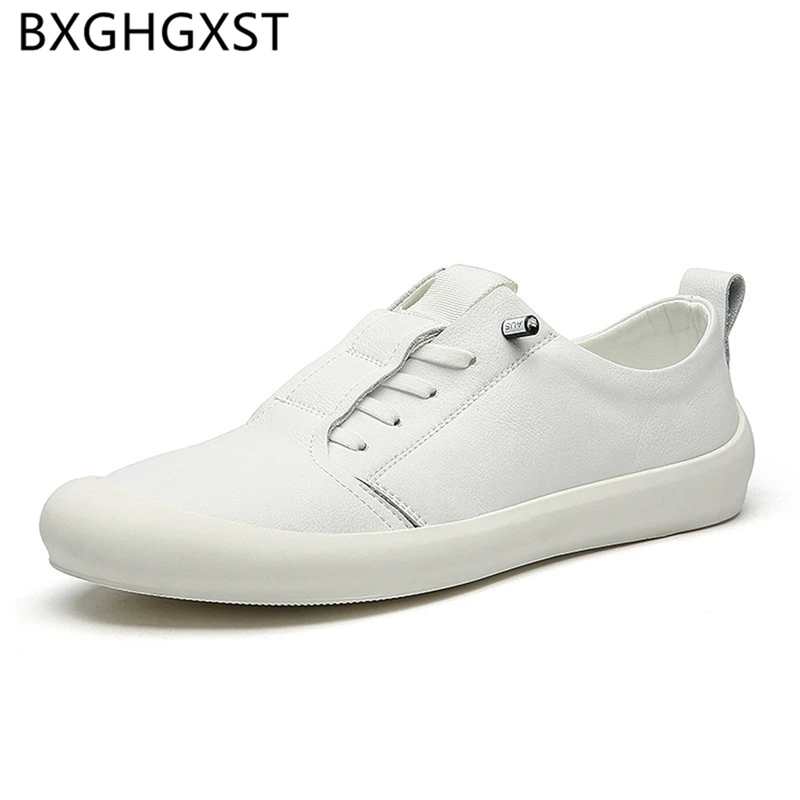 

Белая обувь для мужчин лоферы из натуральной кожи помогут вам держать себя в форме, удобны в носке для мужчин высокого качества модные кросс...