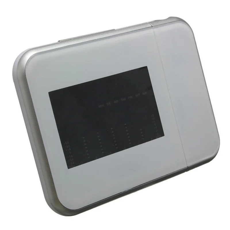 3 7 ''цифровой ЖК-дисплей время проекции проектор светодиодный Будильник