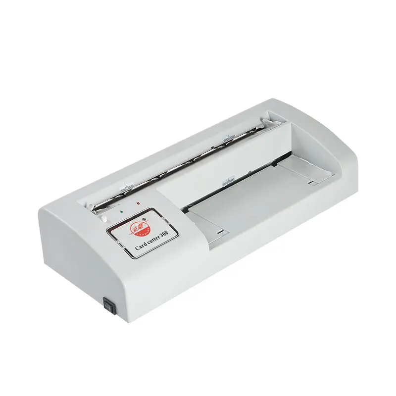 Электрический резак для бумаги визиток изготовления значков автоматический |