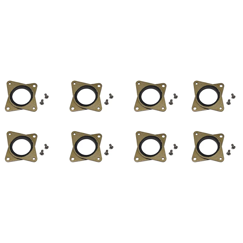 

Upgraded Nema 17 Stepper Steel And Rubber Vibration Dampers With Screw -Cnc For 3D Printer Creality Cr-10, Cr-10S Machine Cnc 3D