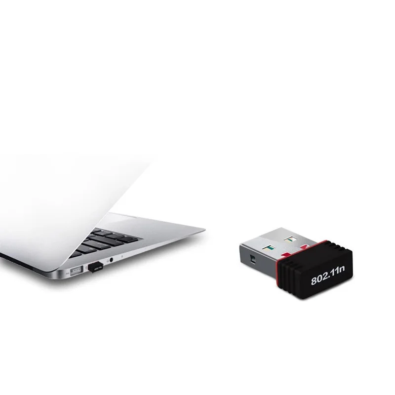Мини USB беспроводной адаптер карта 150mbps антенна компьютер для Windows XP/Vista/7/8/Linux Macos