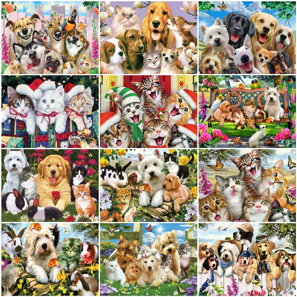 Раскраска по номерам AZQSD для взрослых масляная краска раскрашивания | Дом и сад