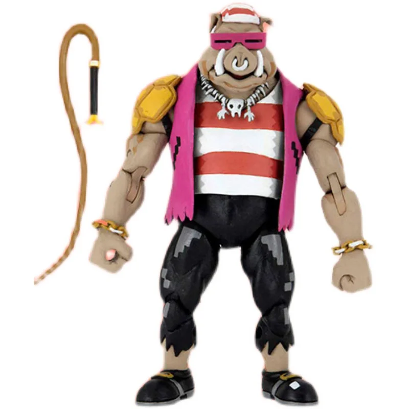 Фигурка Черепахи Bebop Rocksteady аниме шредер пиратский костюм фигурка NECA экшн игрушка
