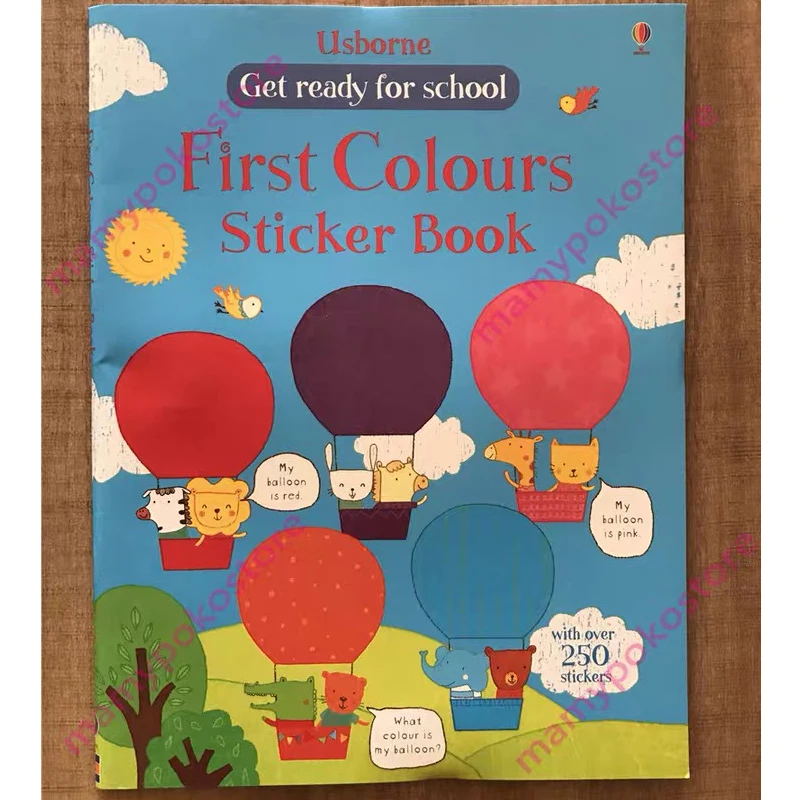 

Children Picture Knowledge Education Painting Books Secret Garden Puzzle Recognition Early Education Watercolor Coloring Book