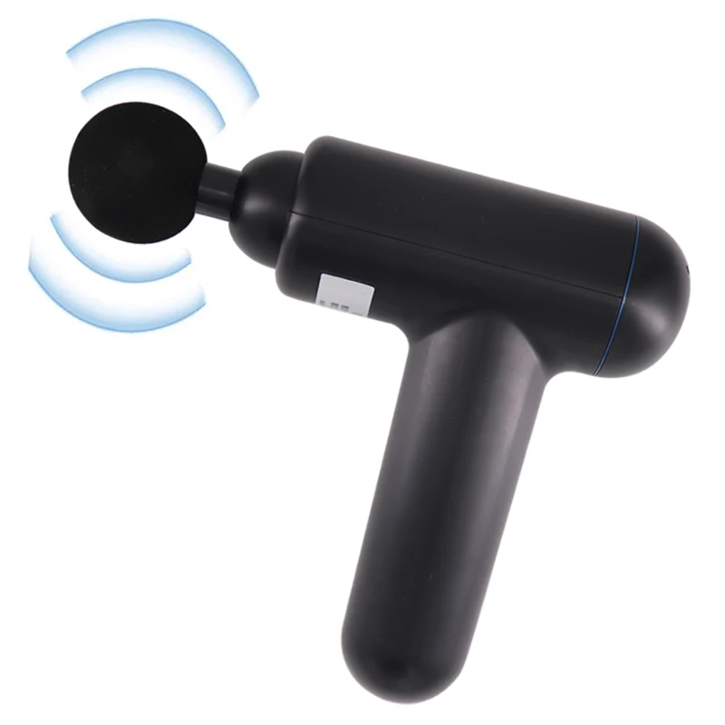 

Mini Electric Fascial Massage Gun Acid Relief Pain Relax Tissue Percussion Small Fitness Equipment Deep Muscle Body Massager Gun