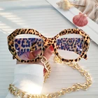 Очки женские компьютерные с защитой от сисветильник и леопардовым принтом