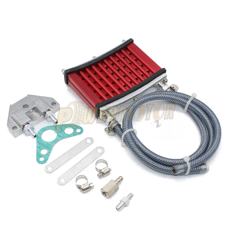 Универсальный Масляный радиатор мотоцикла с ЧПУ алюминиевый масляный для