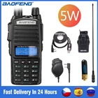 BaoFeng UV-82 для переносного приемо-передатчика 5W VHF Любительская рация Baofeng Dual PPT UV 82 двухстороннее радио 10 км Baofeng UV82 Transceiveruv UV9R UV5R Ham радио