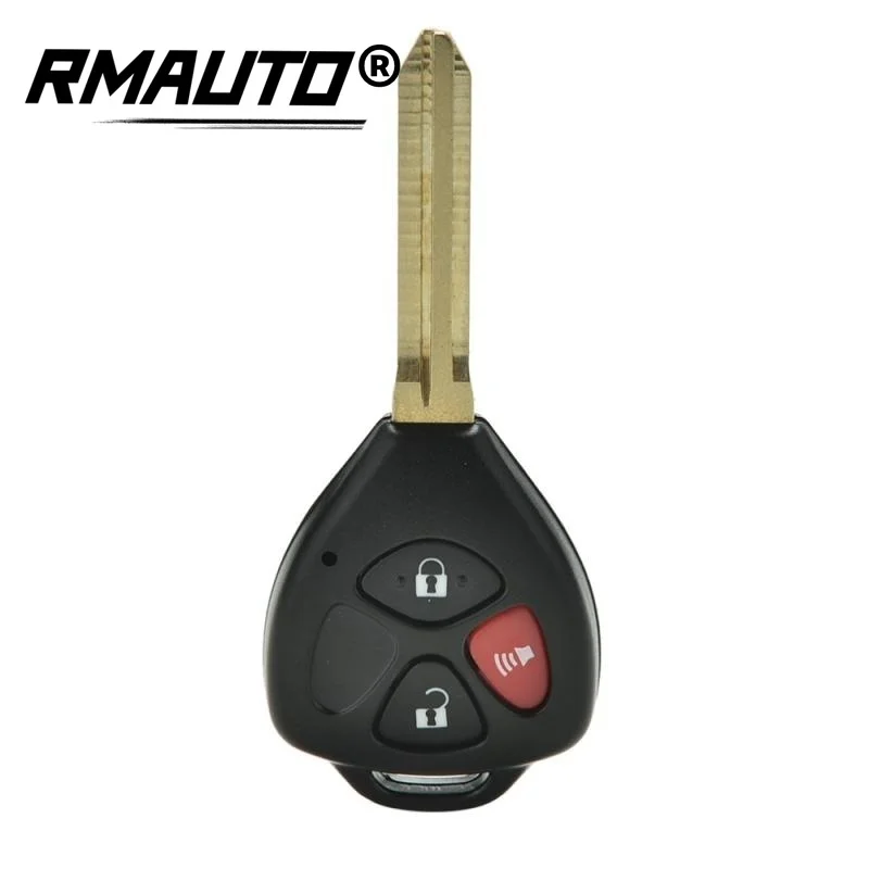 

For Toyota Key Shell 3 Button Remote Key Fob Case For Toyota Camry Avalon Corolla Matrix RAV4 Venza Yaris Car Key Shell