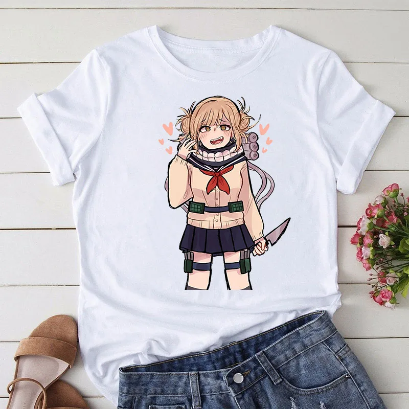 

Senpai Himiko Toga Waifu Women T Shirt Anime Funny Streetwear Short sleeve