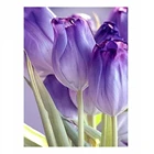 Алмазная 5D картина сделай сам, алмазная вышивка тюльпан, распродажа цветочных картин стразы, мозаика, вышивка крестиком, украшение