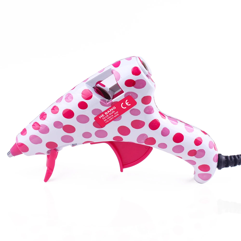 

20W*30pcs Sticks Rose Mini Hot-Melt Silicone Glue-Gun Power-Tools Project Guns Heat For School DIY Art Crafts Home Quick-Repairs