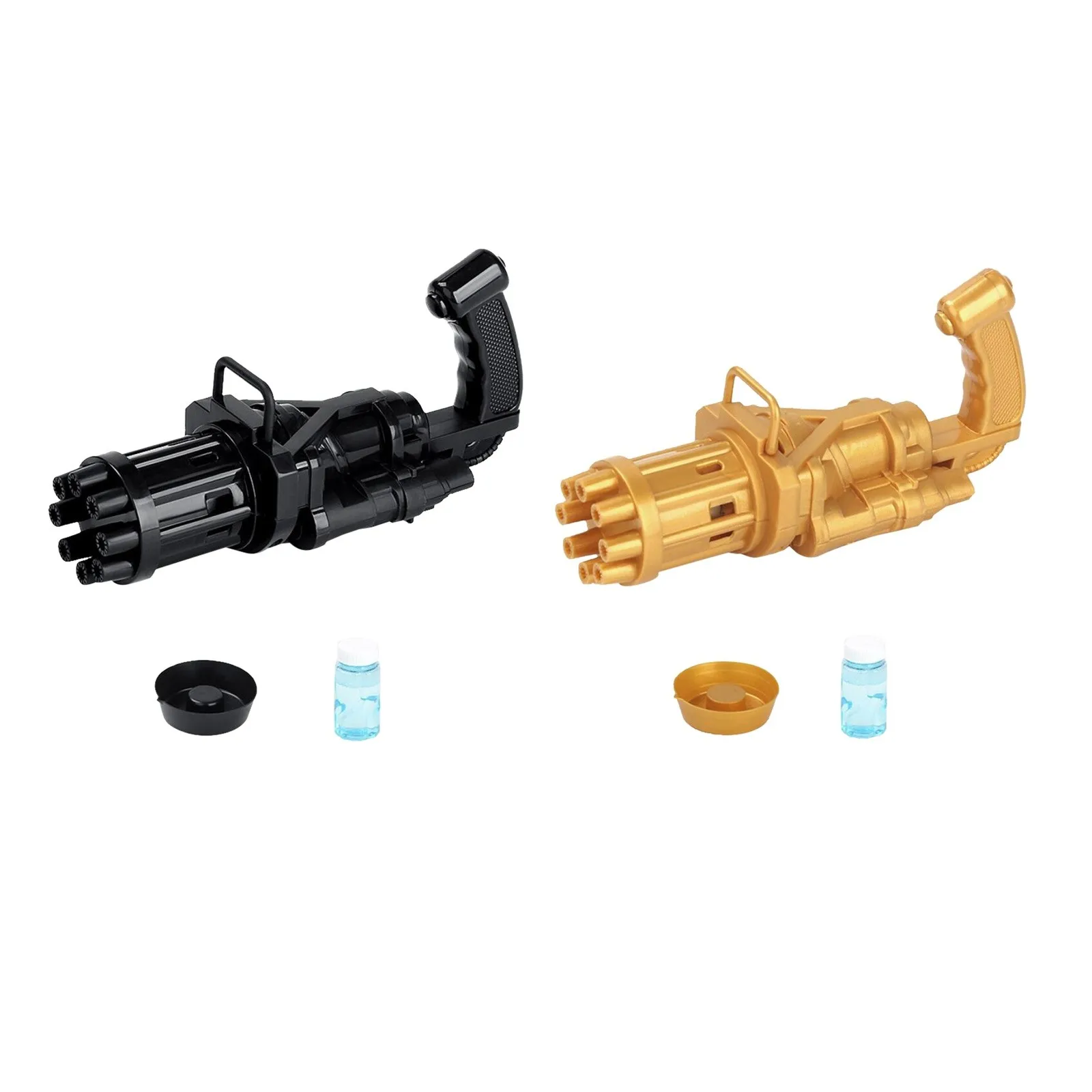 

Electric bubble machine (shipped without battery) 40ml 2PC bubble gun Gatling bubble machine bubble gun 8-hole automatic F4