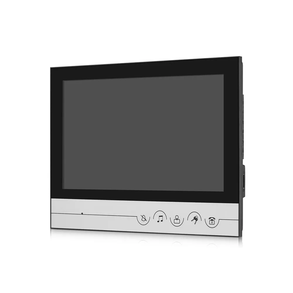 color video door phone bell 4 wire villa video intercom system for apartment free global shipping
