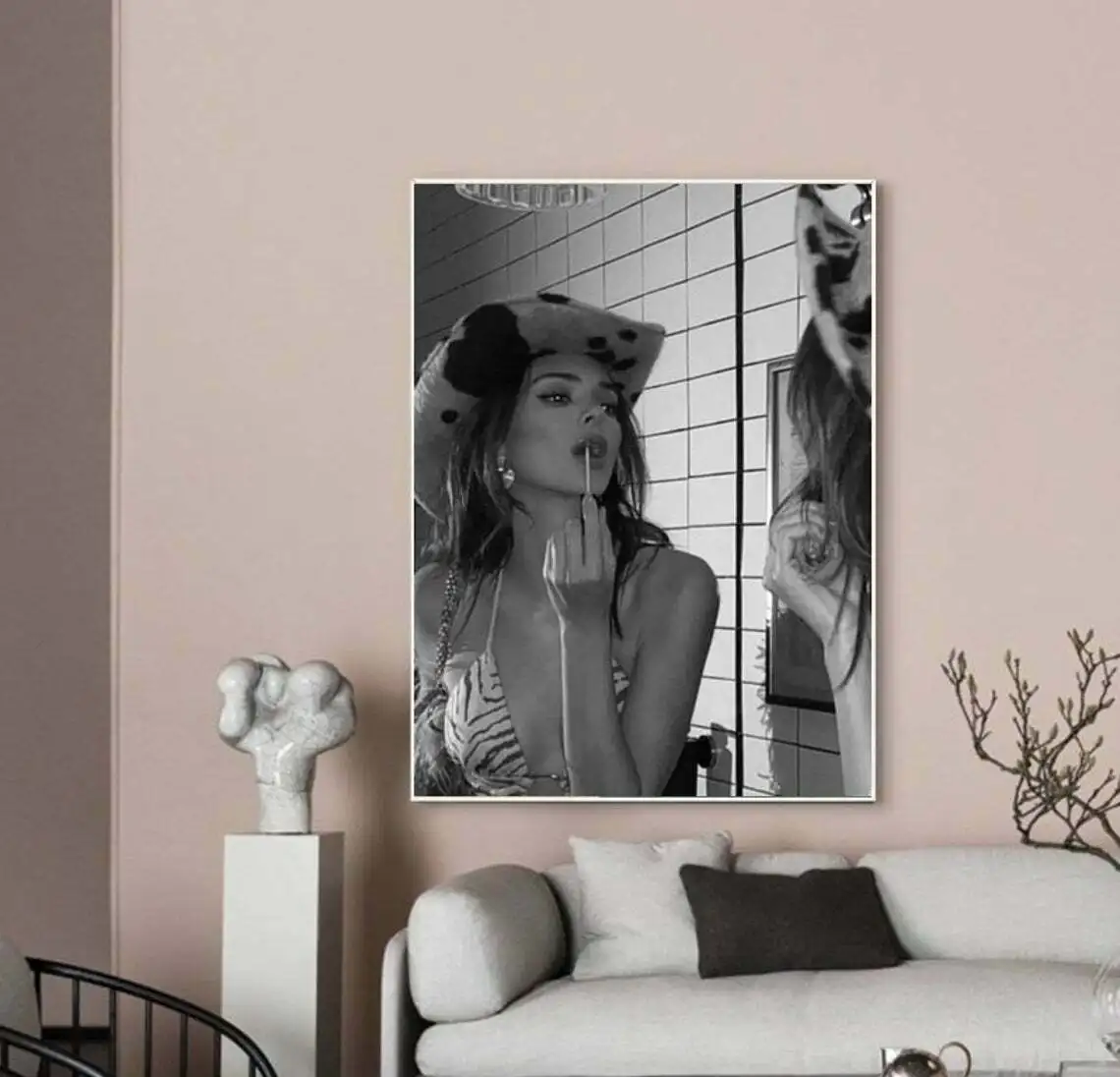 Мт630 Кэндалл Дженнер музыкальный фильм модель Настенная картина Картина на