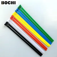 100pcs/lot  8*150-400mm xintylink releasable Nylon Cable ties Network Plastic Cable Wire Organiser reusable Zip Tie Cord Strap